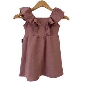 TINY TRIBE ROSE WATERFALL DRESS Size 3T
